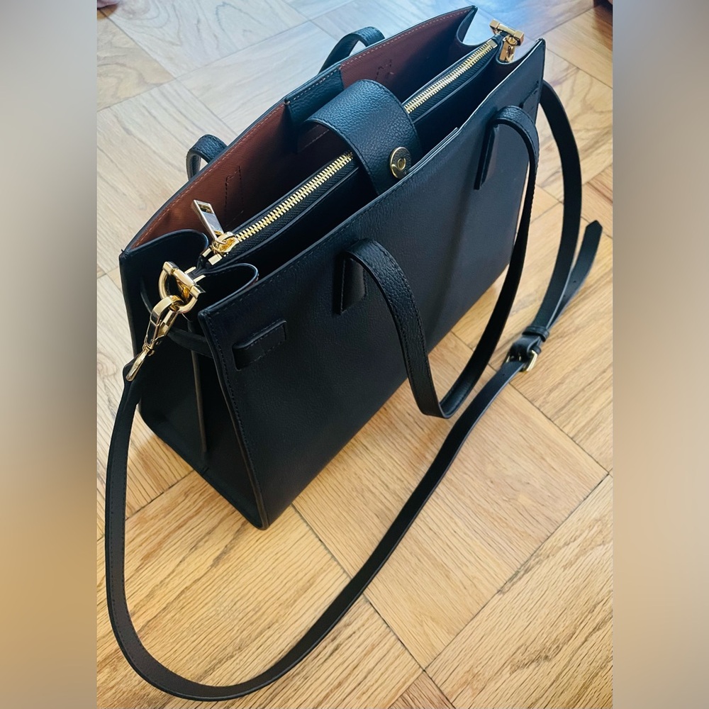 Quince Italian Leather Satchel